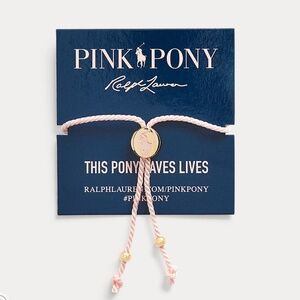 RALPH LAUREN Pink Pony Pink Bracelet NEW